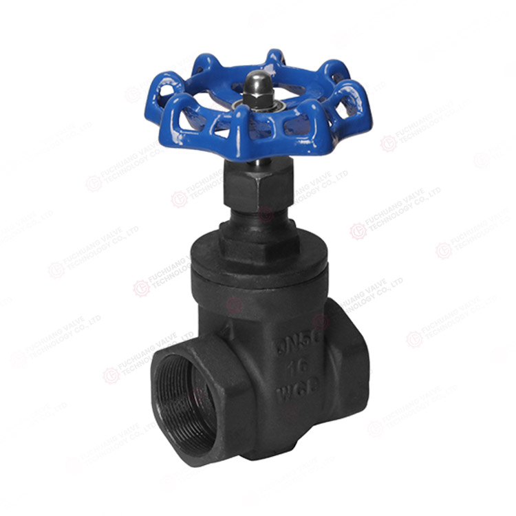 Carbon steel wire buckle gate valve